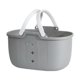thumbnail image 4 of Cesta de ducha portátil, cesta de ducha de limpieza, cesta organizadora ligera para artículos de tocador. Gris, 4 of 9