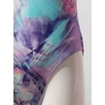 thumbnail image 6 of Aislor Kids Girls 2 Piece Athletic Outfit Gymnastics Dance Leotard with Booty Shorts Tracksuit Swimwear Colorful Shadow 8, 6 of 7