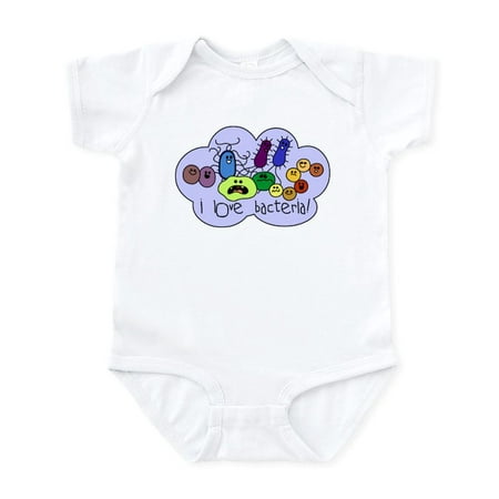 

CafePress - I Love Bacteria Infant Bodysuit - Baby Light Bodysuit Size Newborn - 24 Months