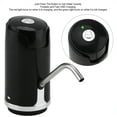 thumbnail image 4 of ZPSHYD Water Pump Dispenser, Portable Bottled Water Pump USB Rechargeable Dispenser with Charging Cable for Home Kitchen Office Use(black), 4 of 8