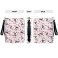thumbnail image 5 of ZUXONGSY Cherry Blossom Hummingbird Print PU Leather Bible Cover Case for Women Men Large Bible Book Carrying Case with Detachable Wristlet Strap Scripture Bag for Daily Use Bible Gift, 2XL, 5 of 7