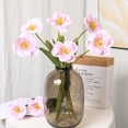 thumbnail image 4 of sunsanly Artificial Opening Tulip with Stem Realistic Fake Silk Flower Home Office Table Centerpiece Faux Flower Branch Floral Arrangement Decoration, 4 of 8