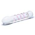 thumbnail image 2 of Glas Spiral 7.5" Staircase Full Tip Glass G-Spot Dildo, Clear, 2 of 7