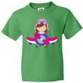 thumbnail image 3 of Inktastic Pilot Girl, Airplane, Plane, Flying, Brown Hair Youth T-Shirt, 3 of 5