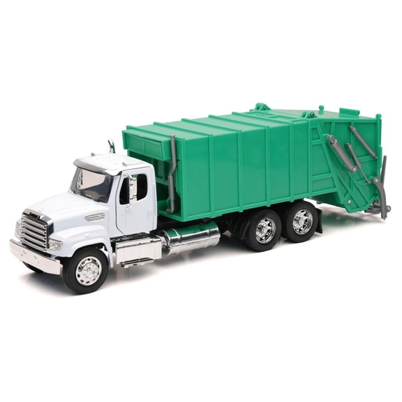 New Ray Die Cast 1:32 Scale Freightliner  Free-Wheeling Garbage Truck Ages 5 Years and up