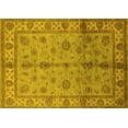 thumbnail image 1 of Ahgly Company Indoor Rectangle Oriental Yellow Traditional Area Rugs, 8' x 12', 1 of 4