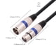 thumbnail image 2 of Cable XLR DMX de 1.5M/5ft Cable XLR resistente y duradero Multicolor, 2 of 5