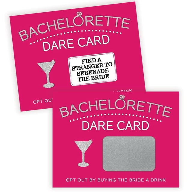 Tarjeta Impresa Para Fiesta De Despedida De Soltera, Juego Para Rascar, Noche De Chicas, 20 Tarjetas