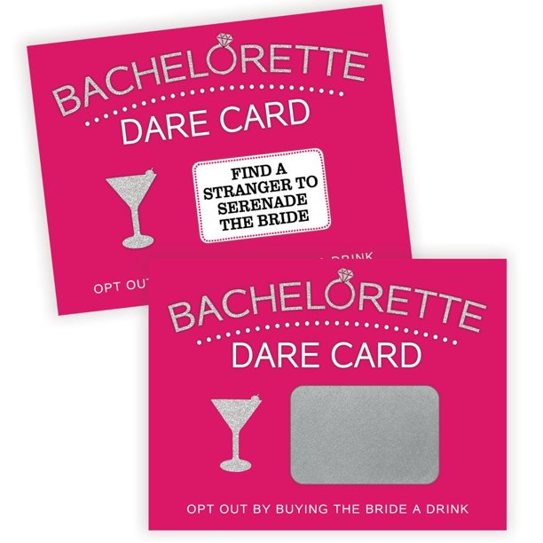 Tarjeta Impresa Para Fiesta De Despedida De Soltera, Juego Para Rascar, Noche De Chicas, 20 Tarjetas