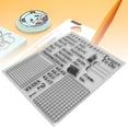 thumbnail image 2 of Diary Stamps, Small Exquisite Diy Hand Account Concise Transparent Seal, Soft  Suitable For Family For School, 2 of 8