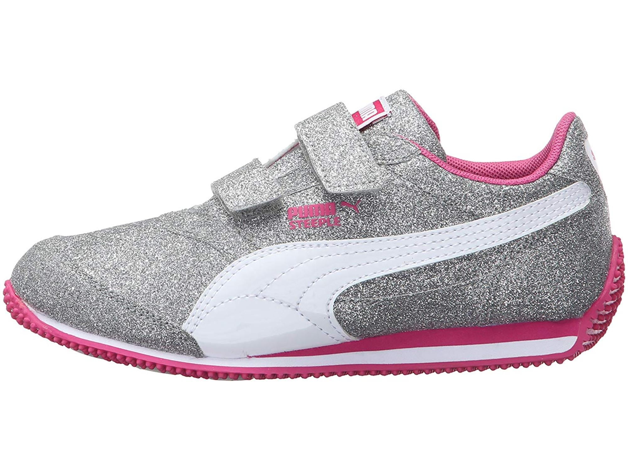 PUMA Kids Puma Girls Steeple Glitz Glam V Inf Low Top