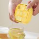 thumbnail image 4 of Mini bandeja de hielo para el hogar | Molde portátil para hacer hielo de 9 celdas | Fácil de liberar con solo presionar un segundo | Plástico apto para uso alimentario | Ideal para viajes |, 4 of 5
