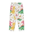 thumbnail image 5 of Bingfone Pajamas For Women,Cute Baby Dinosaurs Pajama Pants With Pockets-Medium, 5 of 9