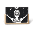 thumbnail image 1 of More Space Black White Quote Photo Wooden Photo Frame Tabletop Display, 1 of 3