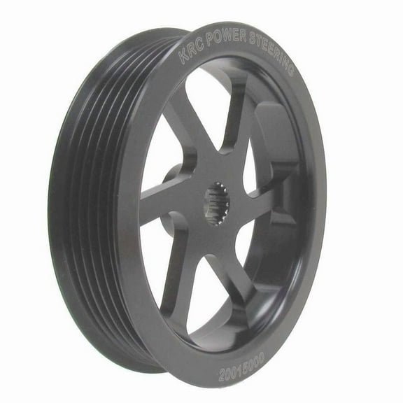 Krc Power Steering 4.2in 6-Rib Alum P/S Pump Pulley