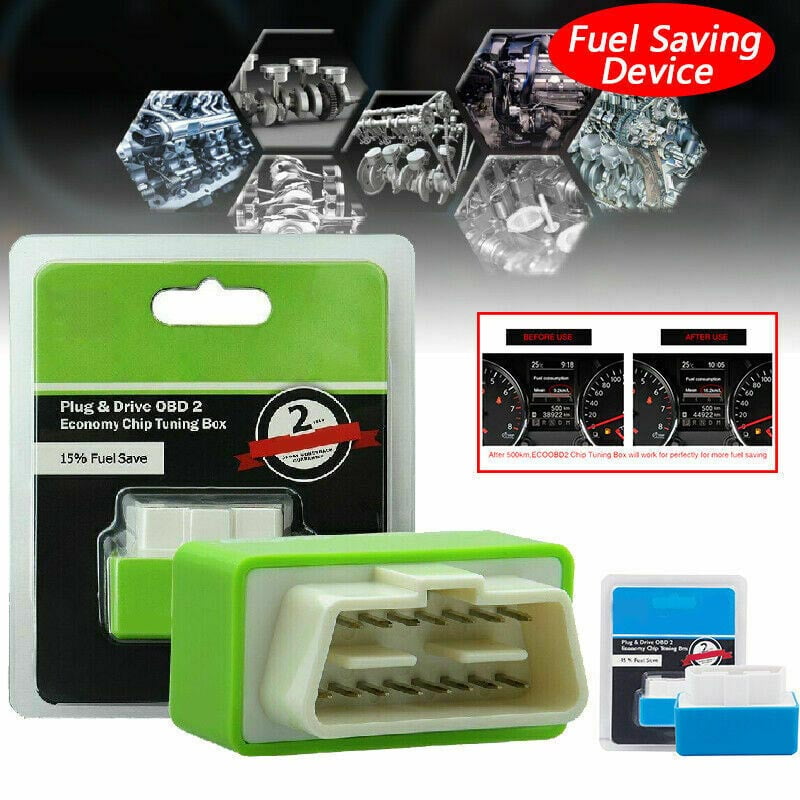 Eco OBD OBD2 Economy Fuel Saver Tuning Box Chip For Petrol Car Gasoline Sav T2U0 