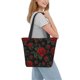 thumbnail image 2 of Balery Roses Bolsa de Hombro con Diseño, Bolsa Grande y Duradera, Bolsa Versátil para Compras, 2 of 6