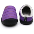 thumbnail image 4 of Zapatillas de felpa acogedoras para mujer Zapatillas de interior y exterior, 4 of 6