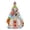 A, variant on JHEHF Easter Ceramic Bunnies Tree Decorations 5.9 Inch Lighted Sculpture with Colorful LED Lap Ornament Spring Home Bedroom Home Table Decor Gifts