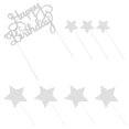 thumbnail image 4 of 40 Uds. Decoraciones para fiestas de cumpleaños, adornos para pasteles, exquisitas selecciones para pasteles, adornos para cupcak HOMEMAXS 10734278-MX, 4 of 6