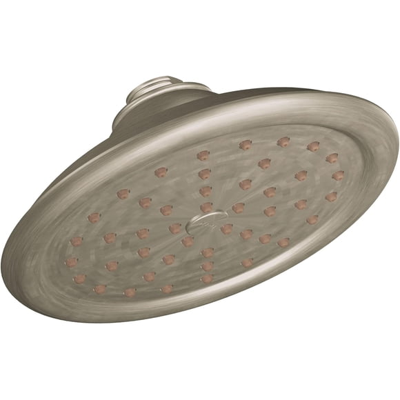 ” EcoPerformance OneFunction Rainshower Showerhead with Immersion Technology at GPM Flow Rate Brushed Nickel