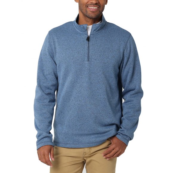 Buzo de polar de manga larga con cierre de un cuarto Wrangler Authentics 3XL
