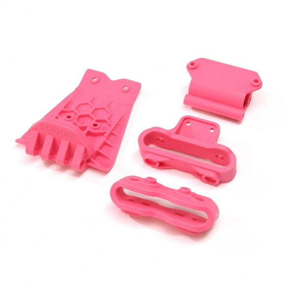 ARRMA Lower Skid And Bumper Mount Set - Pink ARA320783
