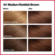Revlon ColorSilk Beautiful Color Permanent Hair Color, 44 Medium Reddish Brown, 1 count