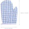 thumbnail image 2 of KAIYANG Guantes de cocina resistentes al calor para niños pequeños, paquete de 2, color rojo 3, 2 of 5