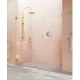 thumbnail image 3 of Glass Warehouse Gw-Wh-65.25 Illume 78" High X 65-1/4" Wide Hinged Frameless Shower Door -, 3 of 7