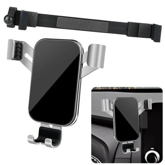 Soporte de teléfono de coche LUNQIN para Mitsubishi Outlander de 8 pulgadas
