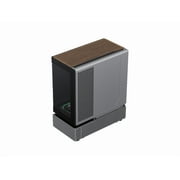 GAMEMAX GAMEMAX N90 Modular Dual-Chamber PC Case N90 BG Black 270° Panoramic Curved Glass Panel ATX Mid Tower case