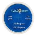 thumbnail image 5 of (3 pack) Hello Hobby Menthol Green 100% Polyester All Purpose Thread, 300 Yards, 5 of 6