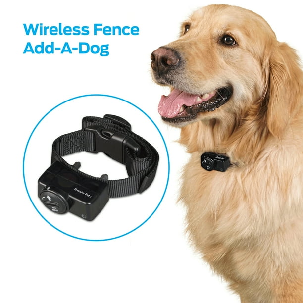 Premier Pet Wireless AddADog Collar Additional or Replacement