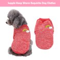 thumbnail image 3 of Billuyoard Ropa para perros, suéter para mantener el calor para mascotas, dulce regalo, chaleco transpirable para cachorros, camisa para Ropa para mascotas Gran rojo METRO, 3 of 6