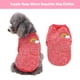 thumbnail image 3 of Ropa para perros Billuyoard Suéter para mantener el calor Chaleco transpirable para cachorros Gran rojo L, 3 of 6