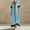 Light Blue, variant on Interview Dress Dinner Dress 2026 Solid Color Short Sleeve V Neck Regular Fit Summer Dresses for Vacation and Trendy Outfit S-XXL