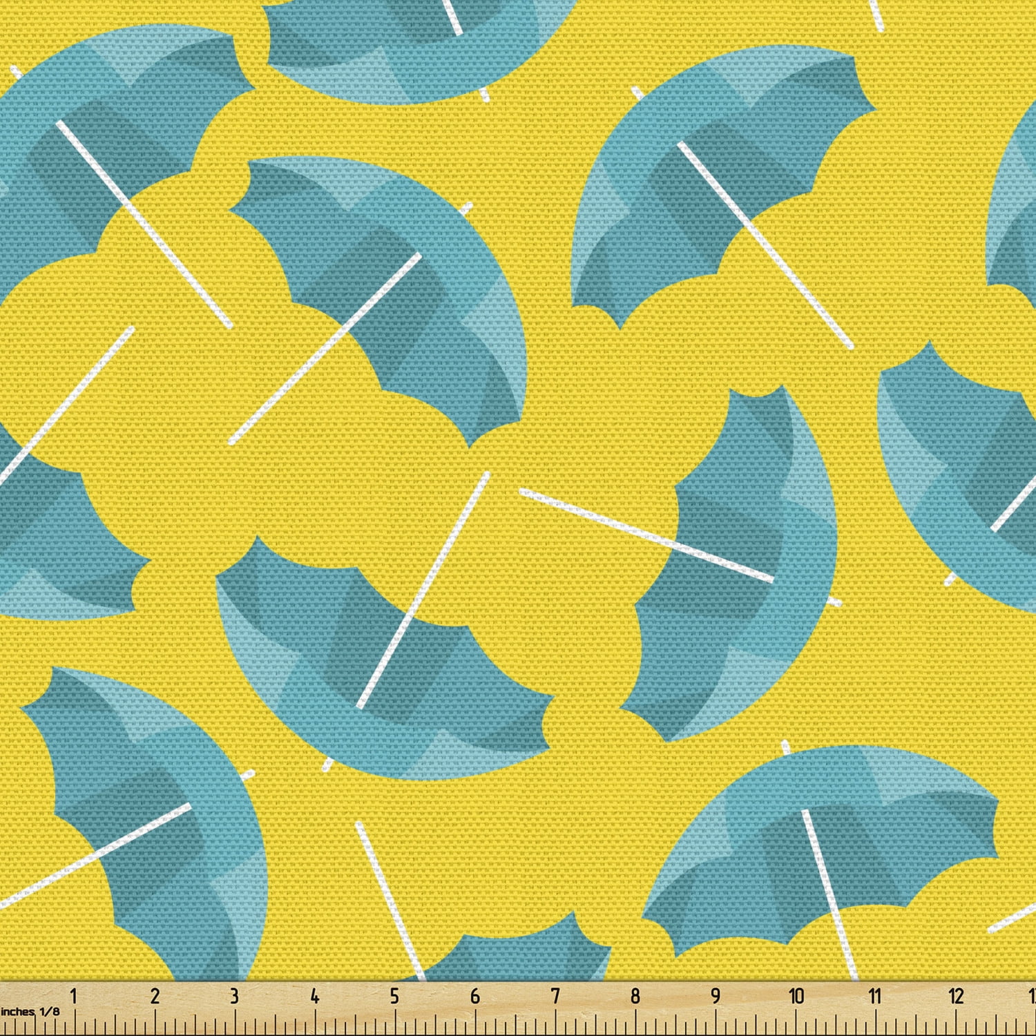 Rain Upholstery Fabric by the Yard, Numerous Repetitive Ornamental Open