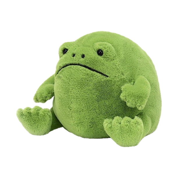 Jellycat Fergus Frog Soft Stuffed Animal Plush Toy - Little Size (8 Inches)