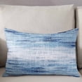 thumbnail image 3 of Vintage Blue Throw Pillow Covers, Retro Blue Ombre Modern Abstract Art Soft Breathable Pillow Cases with Invisible Zipper for Sleeping, Toddler Pillowcases for Couch Bed Sofa Chair 12x20 Inches, 3 of 6