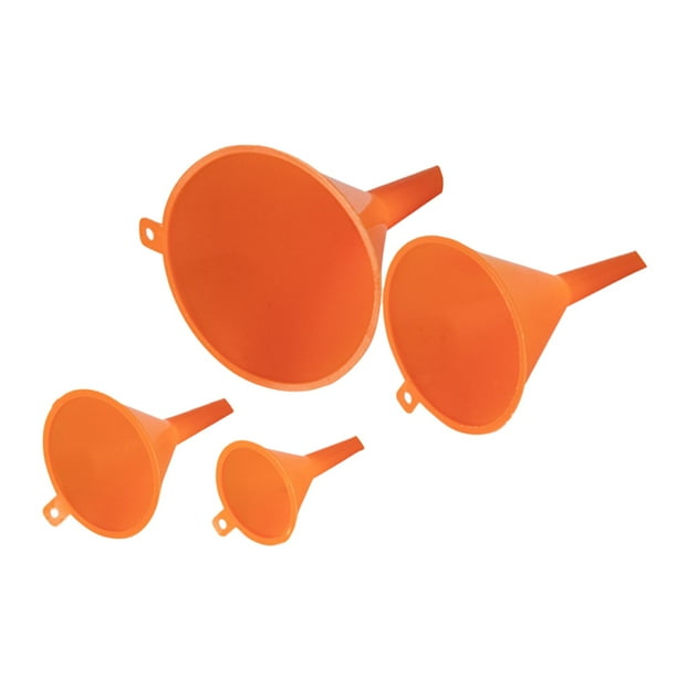 Embudo de combustible,Juego de embudos de plástico para herramientas multiusos.,Embudos de fueloil Accesorios de fácil vertido,Botellas de llenado de embudo de utensilios de cocina,Gasolina
