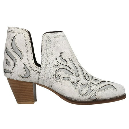 

Roper Womens Rowdy Glitz Vintage Snip Toe Casual Boots Ankle Mid Heel 2-3