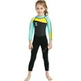 thumbnail image 2 of Kid Wetsuit One Piece Neoprene Swimsuit Sun-Protective for Surfing Diving Swimming Boating In Winter, 2 of 6