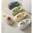 thumbnail image 6 of Women's slippers Cute mushroom slippers Lightweight plush slippers Warm winter home slippers Cotton indoor and outdoor shoes, 6 of 10