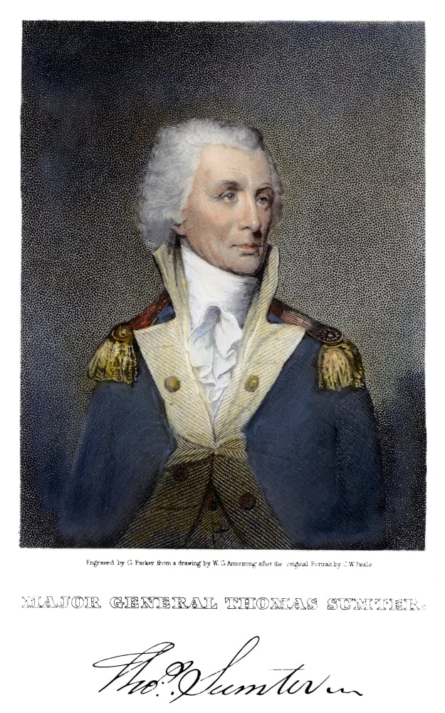 Stretched Canvas Art - Thomas Sumter (1734-1832 ...