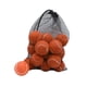 thumbnail image 4 of Pelotas de tenis de 64 mm Zulema 18 pelotas para entrenamiento de actividades deportivas en interiores Naranja, 4 of 8
