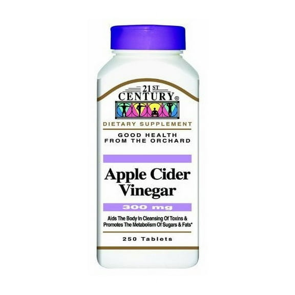 21st Century Apple Cider Vinegar 300mg 250 tablets