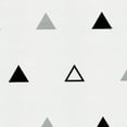 thumbnail image 1 of MoreFarther Peel and Stick Wallpaper Self Adhesive Triangle Wall Paper, 17.71x236.22in, Multicolor, 1 of 5