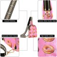 thumbnail image 6 of FORMRS Womens Crossbody Sling Bag Travel Daypack Shoulder Chest Backpack, Pink Doughnuts, 6 of 7