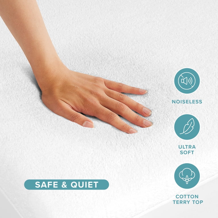 Bare Home Mattress Protector, Twin-XL, Waterproof photo 3